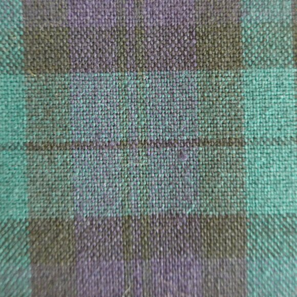 NWT Vintage Set of Two Mickey Mouse Plaid Cotton Zippered Pouch - Picture 4 of 11